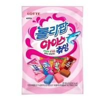 롯데제과 롤리팝 아이스츄잉 63g, 12개