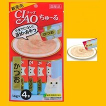 우리냥이 최애간식 챠오츄루 고양이간식 40p 만능츄르, 40개
