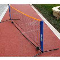 접이식 족구대 네트 망 훈련 펜션 공원 다용도 스탠드, 3m 테니스 그물 테니스 5개