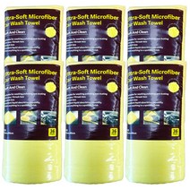 다용도 극세사 세차용 마이크로 세차타올 36매 6팩 (총216매) 40 40