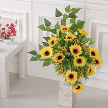 바보사랑 벤자민해바라기대형화분Bset 67cm R 조화 꽃 인테리어.플라워트리(무료배송), 벤자민해바라기화분