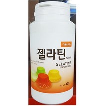 [삼미산업] 젤라틴가루 (이슬 420g), 1, 1