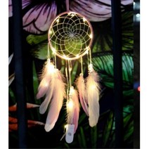 갬성캠핑 무드 장식소품 드림캐쳐 핑크 솔캠 장박 힐링캠프 감성캠핑 비박