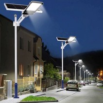 가로등태양광 LED태양열 자동밝기 야외정원조명 300W, 상세이페이지 참고, 600W6m분할전주급속충전태양광패널포함