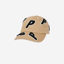 팔라스 셔닐 멀티 P 6패널 캡 탄 Palace Chenille Multi 6Panel Tan