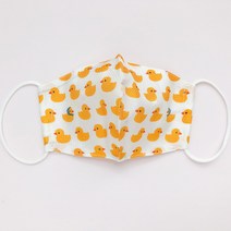 달라홈 유아 아동 어린이 여름용 인견 마스크 필터교체형 끈조절 목걸이 필터