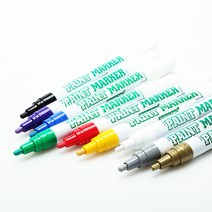 문화 친환경 자일렌프리 페인트마카 (1자루), 빨강