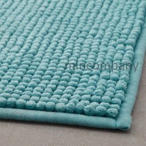 이케아 TOFTBO 토프트보 욕실매트 터쿼이즈 40x60cm 극세사 발매트 804.799.88 욕실매트