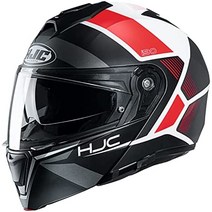 오토바이 바이크 헬멧 하이바 hjh190 시스템 블랙레드 사이즈: xl i90 홀렌 일본 직배송, s, 멀티 컬러(블랙레드)