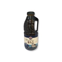 백설 남해굴소스 2.4KG 전문가용 100%국내산굴 남해굴농축액, 3개