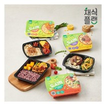 [랭킹닭컴] 채식플랜 베지 도시락 7팩 6종 택1, 함박7팩(2145391)