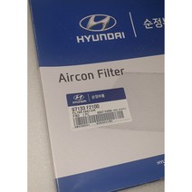 현대모비스 현대자동차 97133-F2100 I-30 아반테 AD 항균 필터 실내 항균 에어컨 필터 97133F2100 모비스 순정 신품