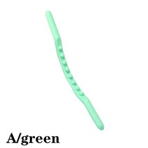 바디괄사 도자기괄사 전신 스크래핑 마사지 스틱 등 마사지기 스파 테라피 도구 포인트 트리트먼트 릴렉스 1 개, 01 green