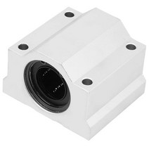 SCS25UU 25mm 알루미늄 합금 선형 모션 볼 베어링 베개 블록 폐쇄 선형 베어링 슬라이드 블록 슬라이드 부싱, 보여진 바와 같이, 하나