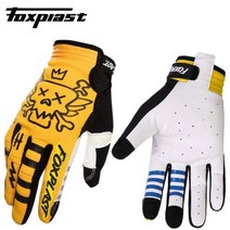 모토크로스 장갑 모토 레이싱 BmX ATV mTB 오프로드 오토바이 산악 자전거 사이클링, M, 보라색