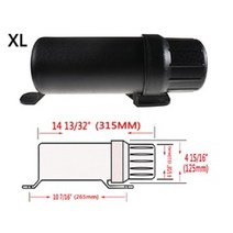 [해외]유니버설 오프로드 모토 오토바이 액세서리 방수 도구 튜브 장갑 비옷 보관함, 협력사, XL- 블랙