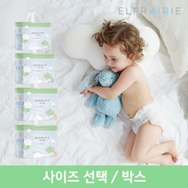 [엘프레리] 에어씬 밴드 기저귀 4팩/사이즈선택, S, 4팩