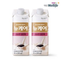 대상웰라이프 뉴케어 고소한검은깨(CS캡) 200mlx60팩(2박스), 단품, 단품