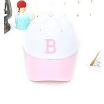 프린세스걸 오리지널 핑크 B 야구모자/여름 여성캡모자챙화이트흰