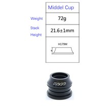 최적화 NECO-세미 통합 스레드리스 TOP 스트릿 싸이클 베어링 헤드셋 41/41.4/41.5/41mm 자이언트 TCR 트