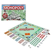 오리지널 모노폴리 보드 게임 전자 은행 부 투자가 멀티플레이어 파티 인터랙티브 장난감 어린이 부동산 거래, C1009