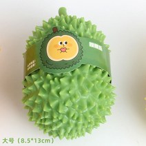 과일장난감 압축수 말랑이 복숭아 석류다 연밥 사과아이폰 재미있다 발산 큐트 템퍼링 쿠션 신기 4742165386, 큰사이즈 두리언 -그린 프리