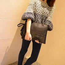 가방팩토리 빅사이즈 다용도 데일리 캐주얼 숄더 크로스겸용 커플백 남여공용 클러치백