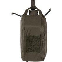 5.11 Tactical 유니 플렉스 택메드 파우치 지퍼 포켓 부착 가능한 가방 스타일 56662, 1 SZ, Ranger Green