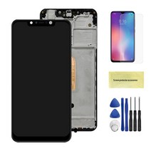 6.18 "원래 LCD + 프레임 샤오미 Pocophone F1 디스플레이 화면 POCO 2246*1080 해상도, 04 Black With Frame