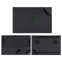 노트북 스킨 Razer 블레이드 14 RZ09-0370 울트라 슬림 비닐 데칼 스티커 15 RZ09-0330/RZ09-0367 프로텍터, [04] Blade 15 RZ09-0328, [01] Frosted black