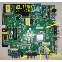 마더보드 메인보드 무료 배송! TP.MS3463S.PC821 LSC490HN03 또는 lsc480hn08 용 3 in 1 TV 마더 보드 작동 양호, for LSC490HN03