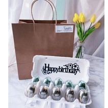 트윙클 계란한판 풀세트 용돈박스 특별한 머니박스 플라워 생신선물 졸업선물 남편생일 결혼기념일 박나래, 자유문구10자(10알)