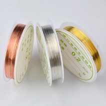 아이빛네일 와이어네일 네일아트용 0.2mm, 1개, 브론즈