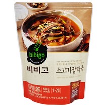 비비고 소고기장터국, 18개, 500g
