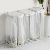 사무실 카페 분리수거 재활용품 수거봉투 거치대 50L 비닐 거치대, 4. 62막 봉투 50L 50장x4