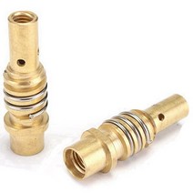 25Pcs 15AK for Binzel Torch/Gun Consumables Electrode Link Rod Tips Goose Neck Bend MIG Welding Mach, 한개옵션0