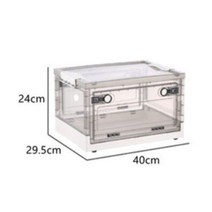 강아지 산소방 산소발생기 케이지 애완 동물 고양이 코 개 기침 분무기 산소 흡입기 PVC 스크래치 방지 접, 03 파란