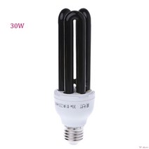 E27 15/20/30/40W UV 자외선 형광 블랙 라이트 CFL 전구 램프 220V, 02 30W