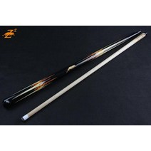고급 당구 큐대 3쿠션 개인큐 풀 큐 키트 나인 볼 블랙 큐 풀 큐 스틱 팁 블랙화이트, 13mm, 검은색
