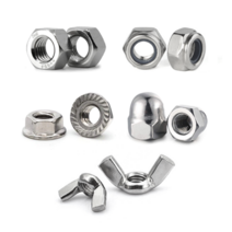 스텐 너트 나비 육각 캡 풀림방지 후렌지 나이론 고정 사이즈 m2 부터 m12, 2.스텐 나일론너트, 3／8(삼부)