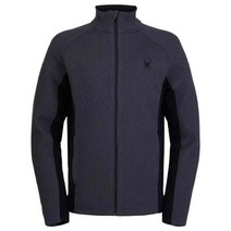Spyder 남성용 Constant 플리스 재킷 블랙 M, X-Large