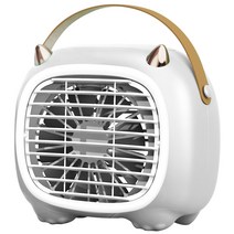 위컴 리틀 몬스터 스프레이어 팬 냉풍기, WT-F19(White)