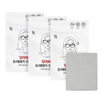 일상공감 닦아바바 (김서림방지 안경클리너), 3개