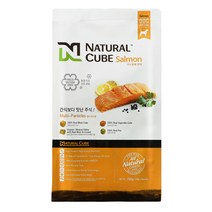 내츄럴큐브 전연령 연어 동결건조 강아지 사료, 750g, 1개