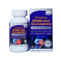 프리미엄 엠에스엠 앤 조인트 글루코사민 1800MG X 60정 무릎관절영양제 무릎에좋은영양제 연골관절영양제 연골에좋은영양제