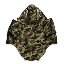 큰 개 강아지 노스페이스 눕시 패딩 방한복, 초록, 5XL