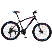MTB 자전거 산악 30단 하드테일 경량 입문용 출퇴근 학생 24인치 26인치, 27.5인치cm, M + 24단