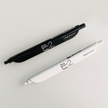 놀란 애옹 클립펜 화이트, 1개, 색상