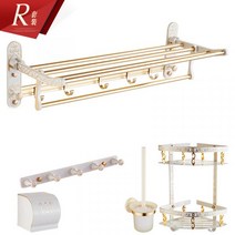 선반 휴지 수건 걸이 주택 아파트 리모델링 셀프 인테리어 전세 거실 벽장식 욕실 주방, R패키지 5종세트
