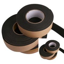 EVA 단면 스폰지테이프 흑색 폭 30MM 두께선택 EVA폼테이프 소음방지테이프, 두께3mm